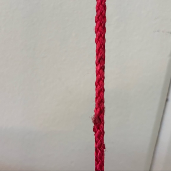 Vintage Y2K Deadstock NWT Genie Cerise Pink Beaded Mini Purse / Crossbody Bag - Picture 6 of 16